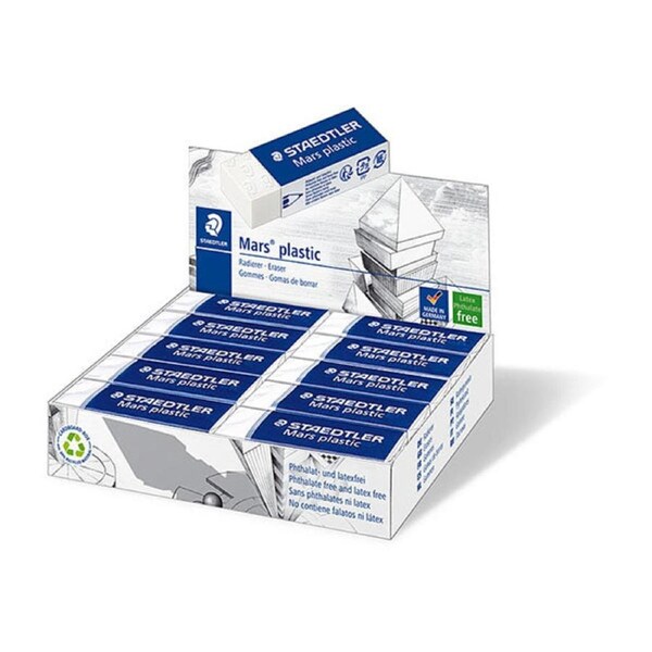 Staedtler Eraser Mars Plastic Box Of 20