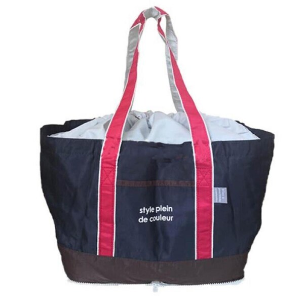 Foldable Reusable Shopping Bag Large Insulated Grocery Tote Shoulder Eco Carry B