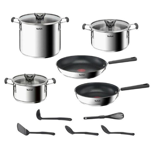 Tefal Opti'Space Induction 13 Piece Set G737SD44