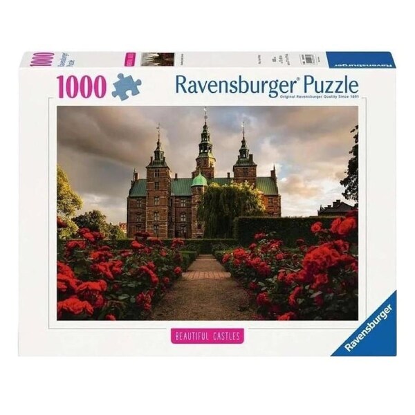 Ravensburger Beautiful Castles Rosenborg Castle Denmark 1000 Piece Puzzle