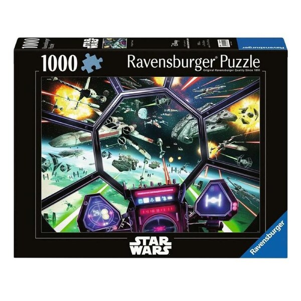 Ravensburger Star Wars Tie Fighter Cockpit 1000 Piece Puzzle