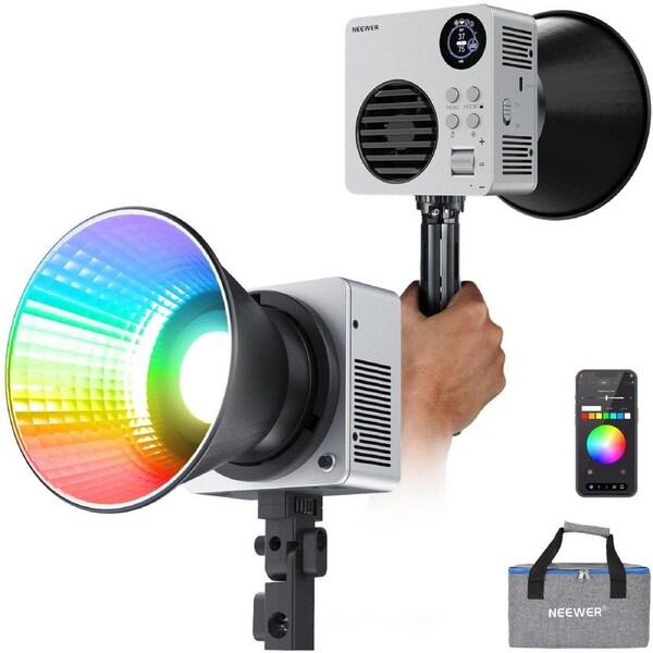 NEEWER HB80C Mini RGB LED Video Light Kit