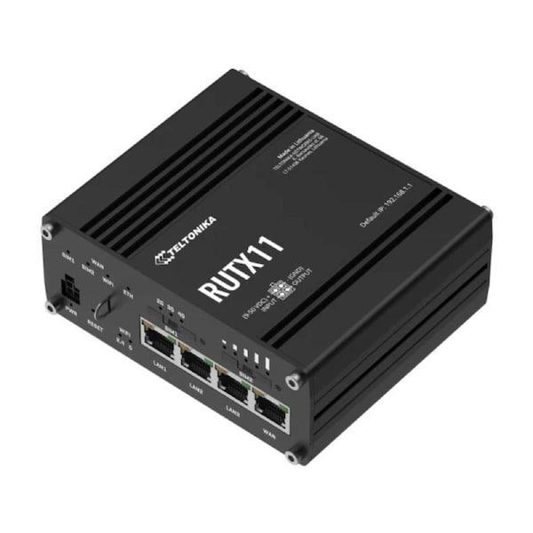 Teltonika RUTX11 3G-4G CAT-6 Router with WiFi / GPS / Bluetooth