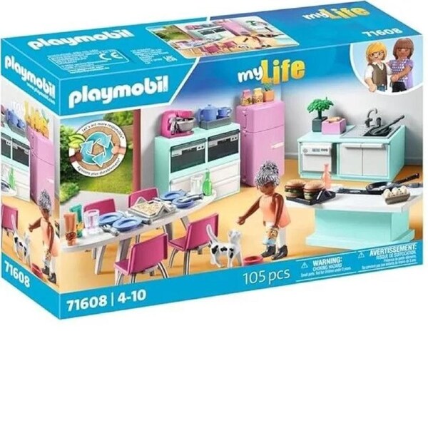 Playmobil My Life - Kitchen with Dining Place