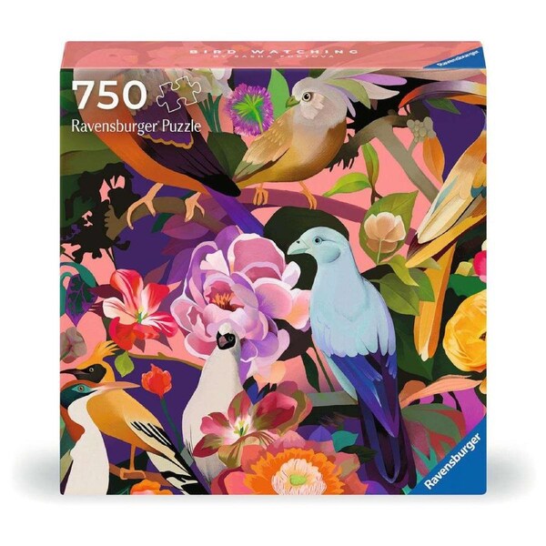 Ravensburger Art and Soul Bird Watching 750 Piece Jigsaw Puzzle