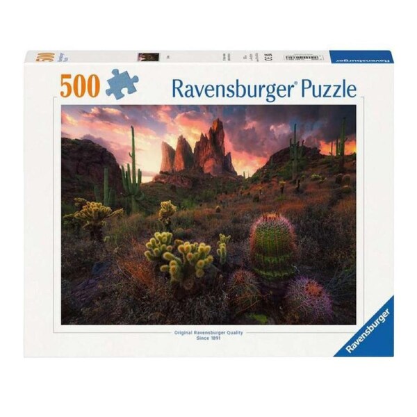 Ravensburger Cactus 500 Piece Jigsaw Puzzle