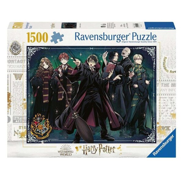 Ravensburger Harry Potter Gryffindor vs Slytherin 1500 Piece Jigsaw Puzzle