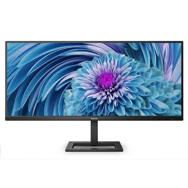 Philips 34" (21:9) Wqhd, 4Ms, 100Hz, Hdmi(2), Dp, H/Adj, 3Yr