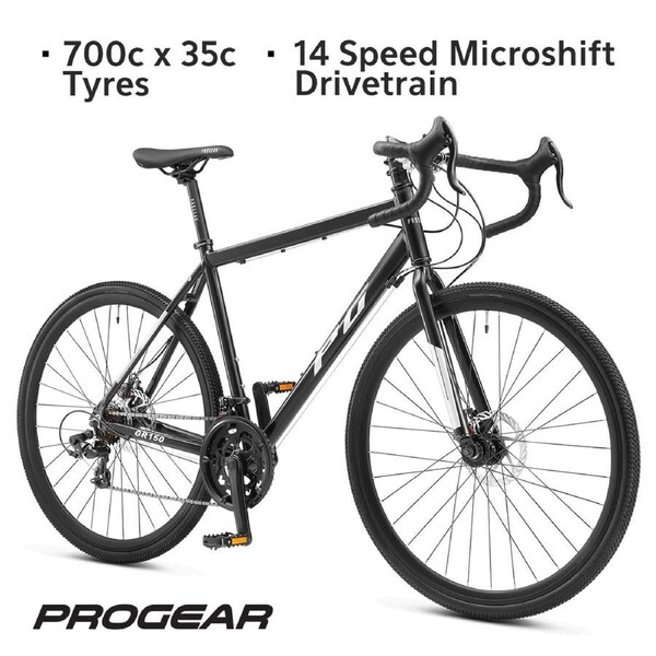 Progear GR150 Road Bike 700*53cm in Black
