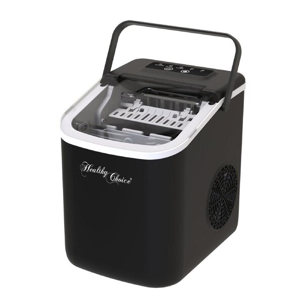 Healthy Choice Ice Maker - Ready in 8 minutes, Up to 12kgs every 24 Hours