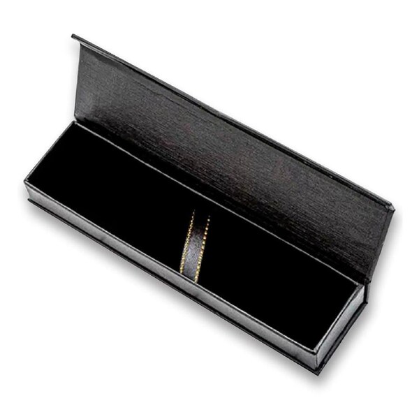 10pcs Black Clamshell Pen Box Gift Case Packaging for Pen Storage and Display