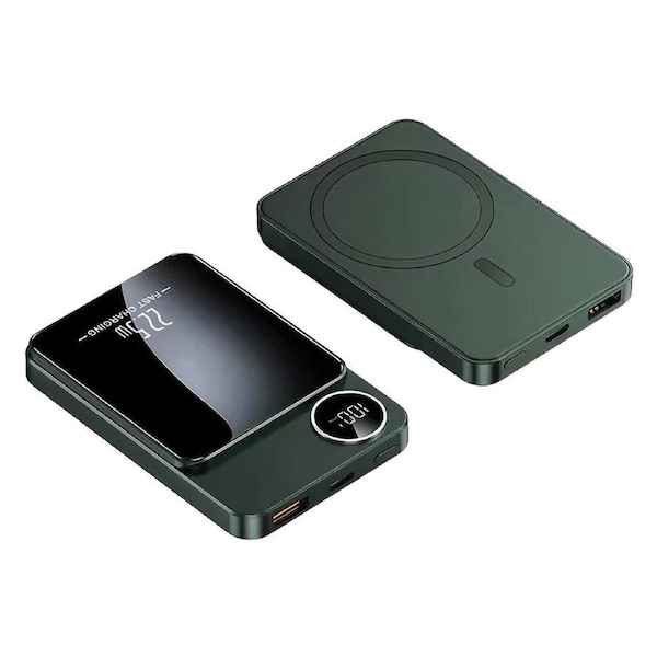 Magsafe Battery Charger Power Bank iPhone 15 14 13 12 11 Green