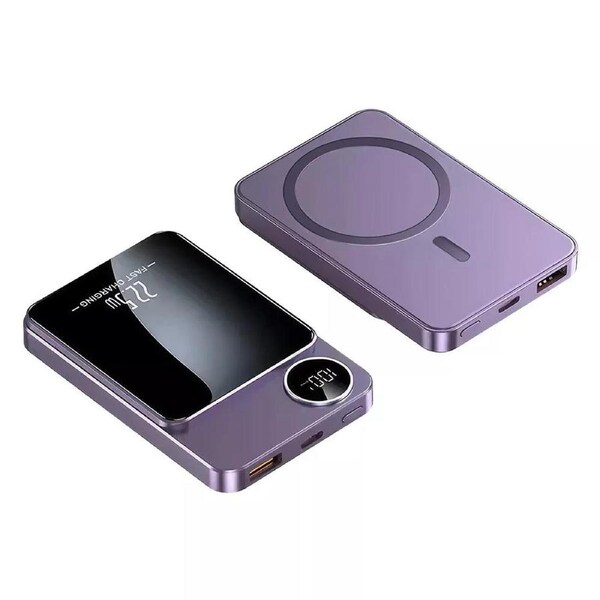 Magsafe Battery Charger Power Bank iPhone 15 14 13 12 11 Purple