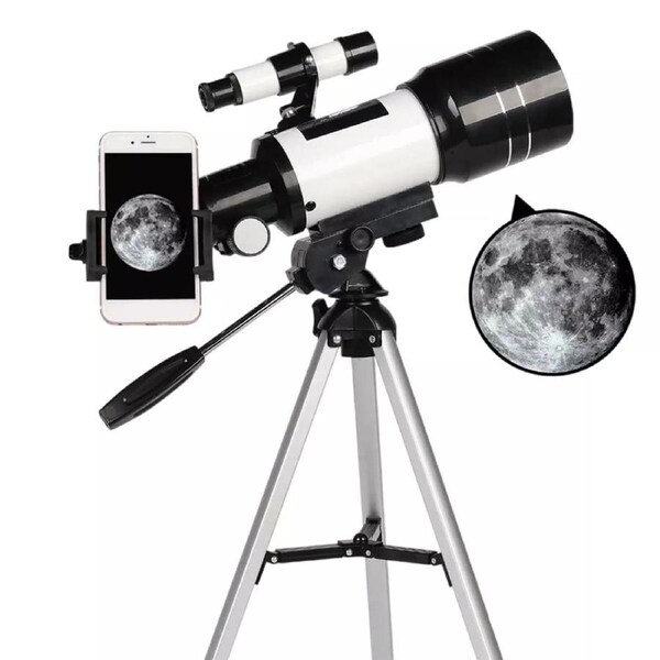 Tripod Lunar Mirror HD Viewing Professional Astronomical Telescope