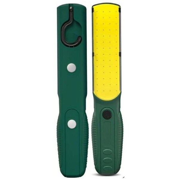 Cordless COB Inspection Torch Lamp Rechargeable LED Work Light Green