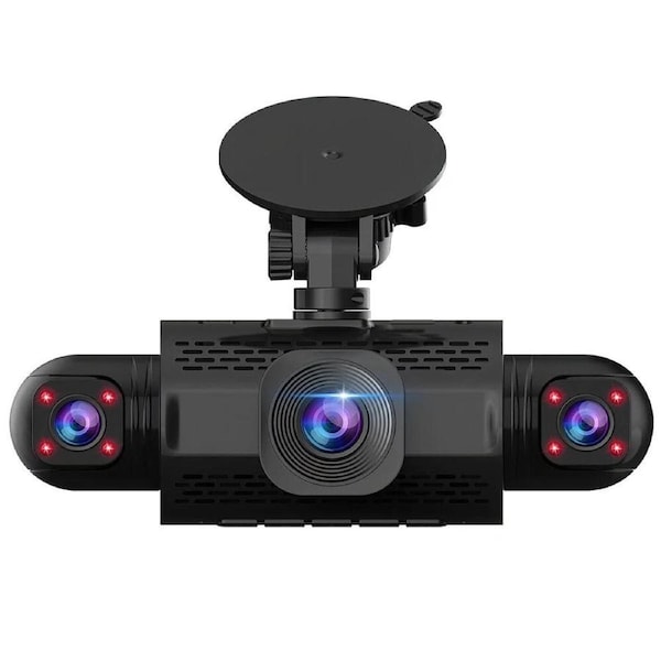 Front Rear Camera Video DVR Recorder 1080P Car Dash Cam Traffic Recording