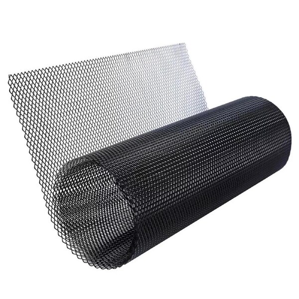 Rhombic Auto Net Mesh Grill 40x13 Universal Car Grille Mesh Net Sheet Aluminum