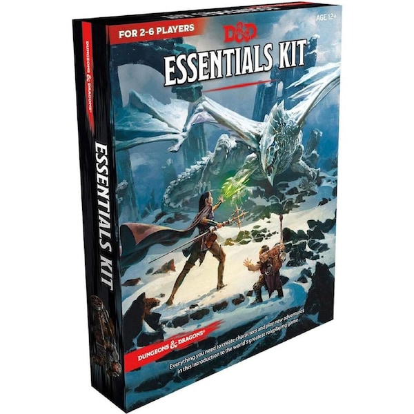 D&D Dungeons & Dragons Essentials Starter Kit Fifth Edition w/ Player's Handbook