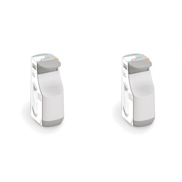 2PK Joseph Joseph Easystore Slim Compact Bathroom/Sink Non Drip Soap Dispenser