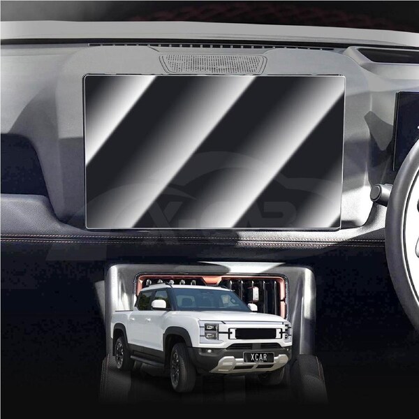 Tempered Glass Screen Protector for BYD Shark 6 2024-Onwards Touchscreen Anti-Scratch Cover Accessories