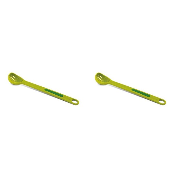 2x 2pc Joseph & Joseph Scoop & Pick Antipasti/Platter 2-in-1 Compact Set Green