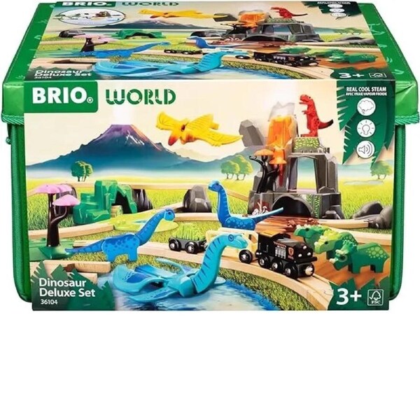BRIO World - Dinosaur Deluxe Train Set