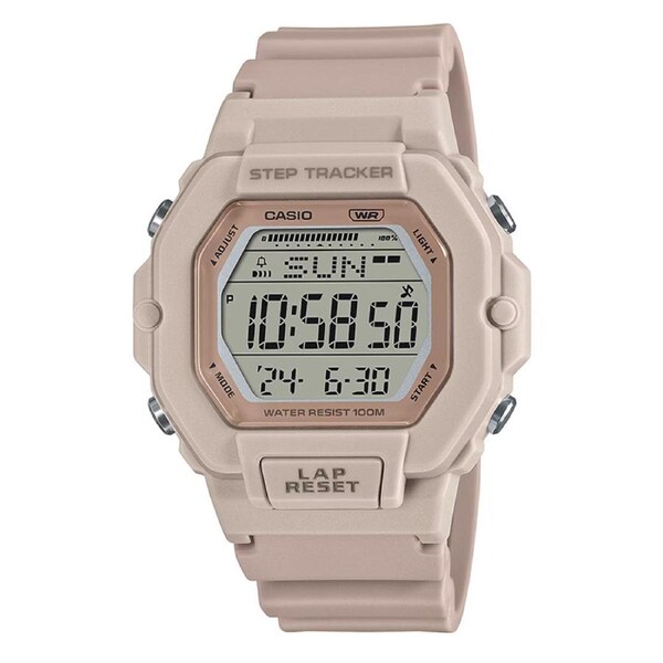 Casio Women's Digital Watch Beige LWS2200H-4A