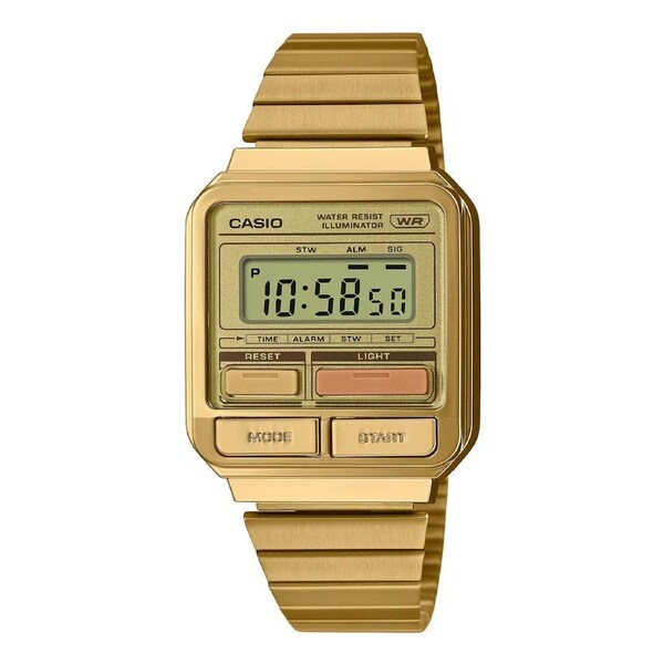 Casio Unisex Digital Watch Gold A120WEG-9A