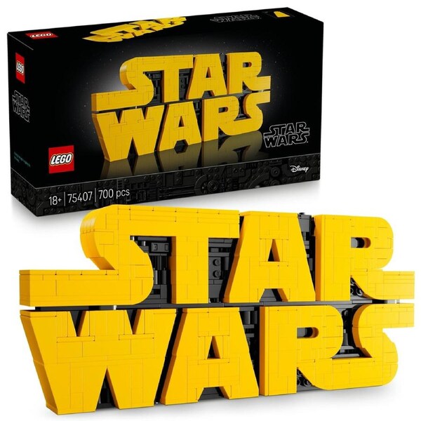 LEGO Star Wars Brick Built Star Wars Logo (75407)