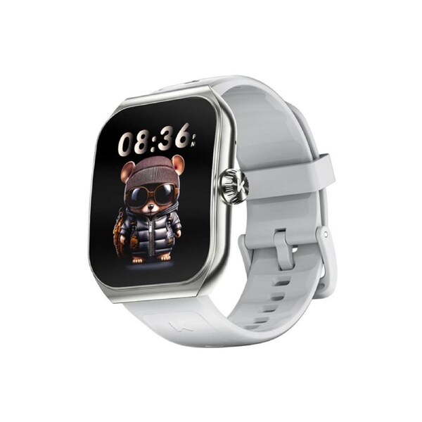 KUMI KU7 Smart Watch - Silver