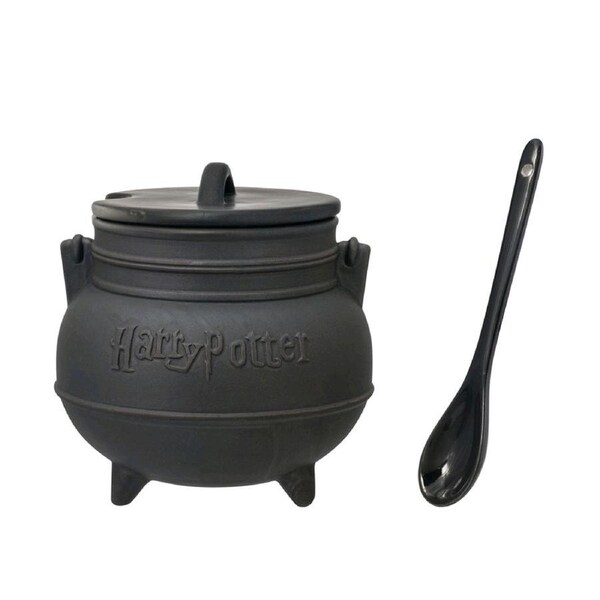 Harry Potter Cauldron With Lid and Spoon Soup Mug