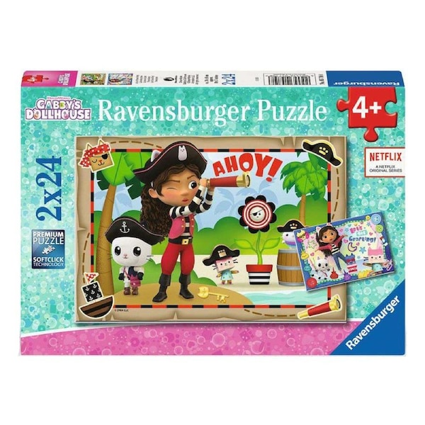 Ravensburger Gabby's Dollhouse 2x24 Piece Jigsaw Puzzle