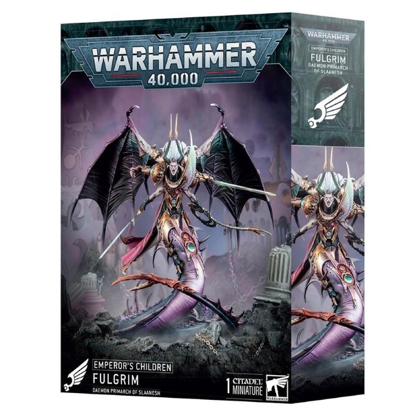 Warhammer 40,000 Emperor's Children Fulgrim Daemon Primarch of Slaanesh