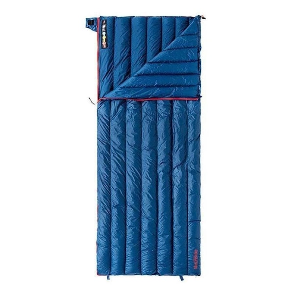 Naturehike Cicada Wing 400g Duck Down Envelope Sleeping Bag - Blue