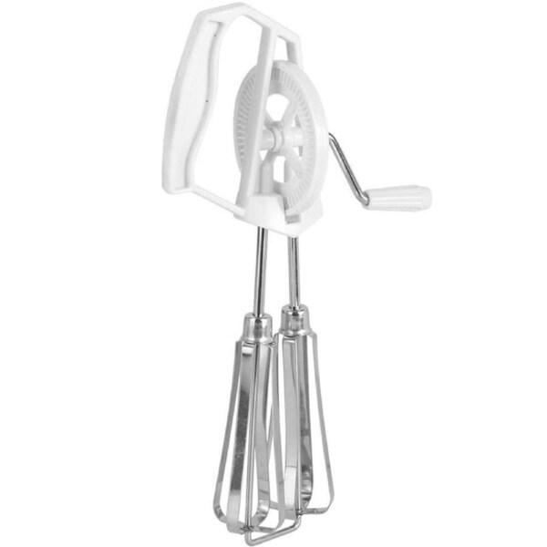 Stainless Steel Hand Mixer Whisk Baking Tool Household Flour Beater for Kitchen