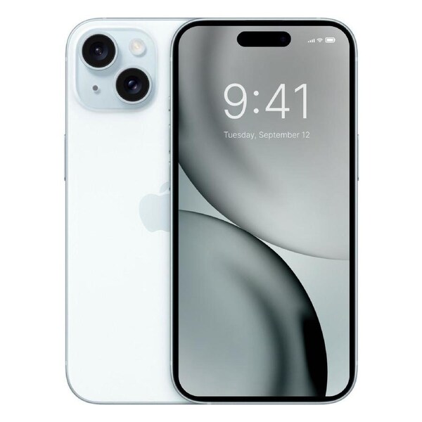 Apple iPhone 15 - 256GB - Blue - Refurbished (Premium Condition)