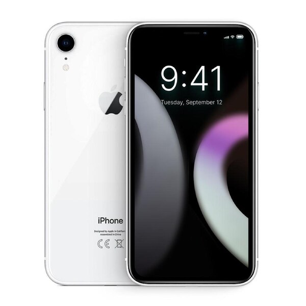 Apple iPhone XR - 256GB - White - Refurbished (Excellent Condition)