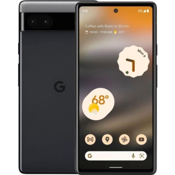Google Pixel 6a - 128GB - Charcoal - Refurbished (Excellent Condition)