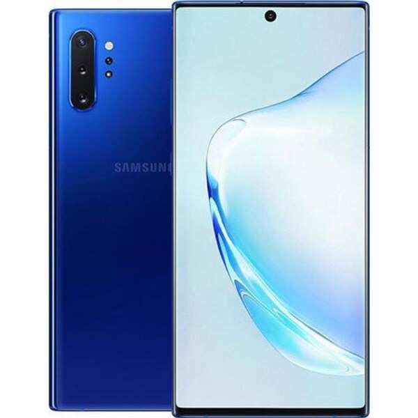 Samsung Galaxy Note 10+ - 256GB - Aura Blue - 4G - Single Sim - Refurbished (Good Condition)
