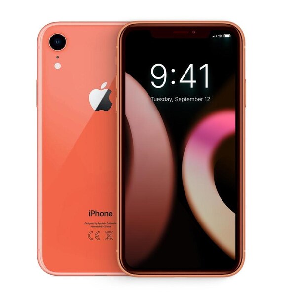 Apple iPhone XR - 128GB - Coral - Refurbished (Premium Condition)