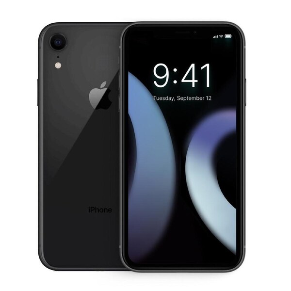 Apple iPhone XR - 256GB - Black - Refurbished (Good Condition)