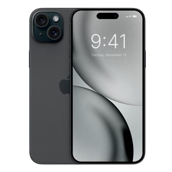 Apple iPhone 15 - 128GB - Black - Refurbished (Premium Condition)