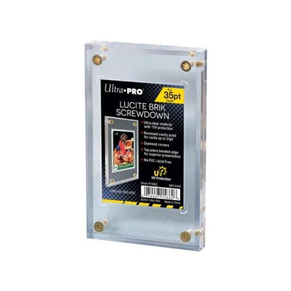 Ultra Pro: Lucite Brik UV Screwdown 35PT