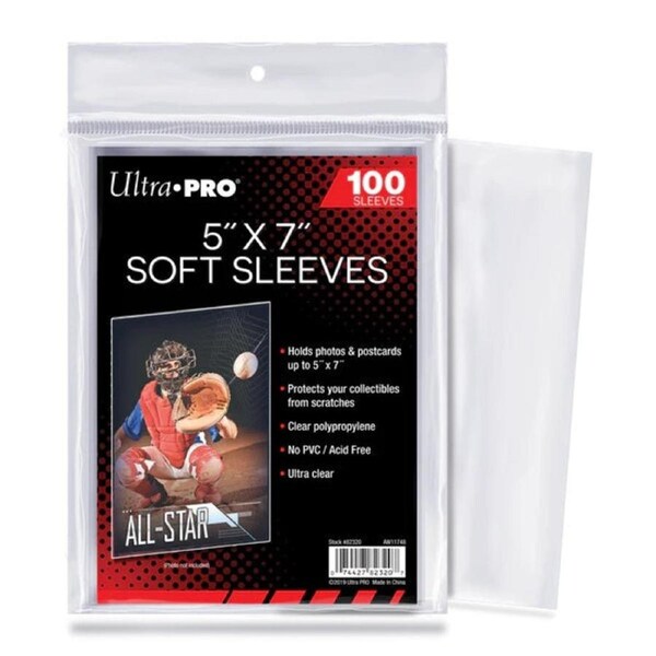 Ultra Pro: 5 X 7 Sleeves