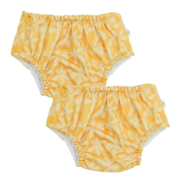 Econaps Reusable Swim Nappy 2 pack - Daisy - Large 11-13kg
