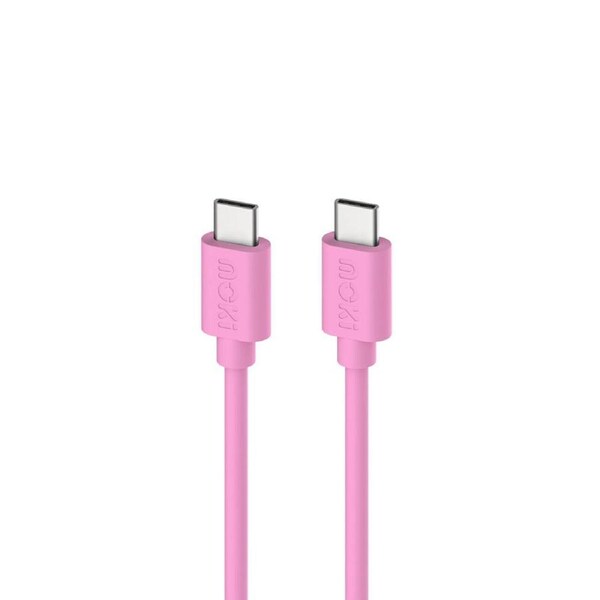 Moki USB-C to USB-C Connector SynCharge Cable 1 Meter iPhone/Android Soft Pink