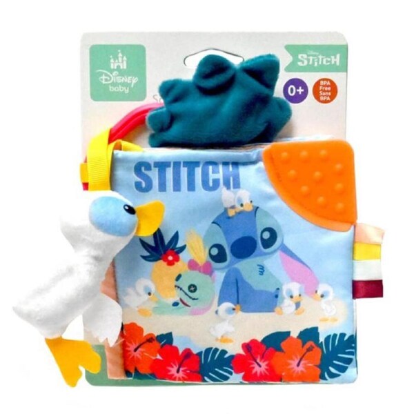 Disney Baby Stitch Soft Book Stitch Activity Toy