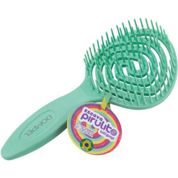 Lollipop (Green Apple Scented) Detangle Hair Brush