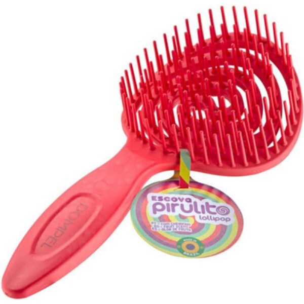 Lollipop (Strawberry Scented) Detangle Hair Brush