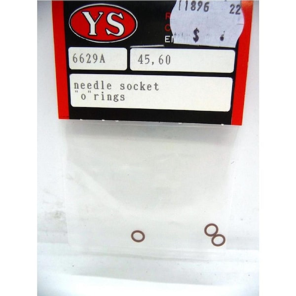 6629A YS ENGINE PART NEEDLE SOCKET O RINGS 45